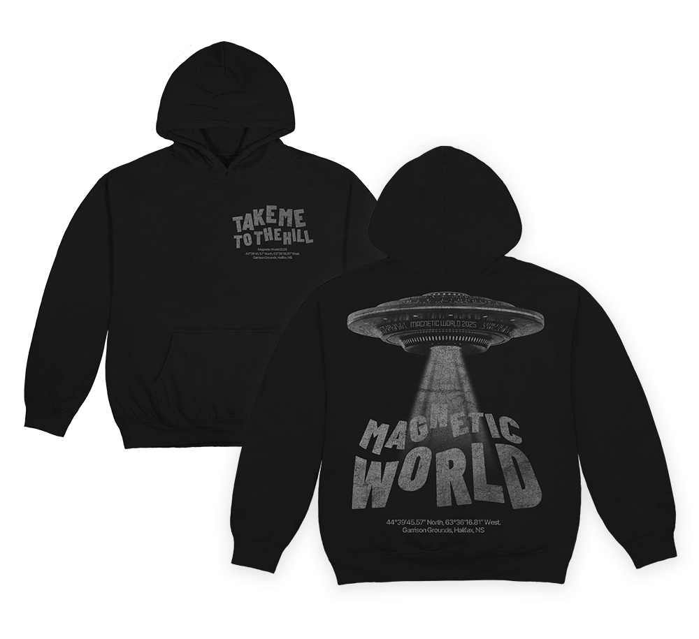 Magnetic World Hoodie - Black