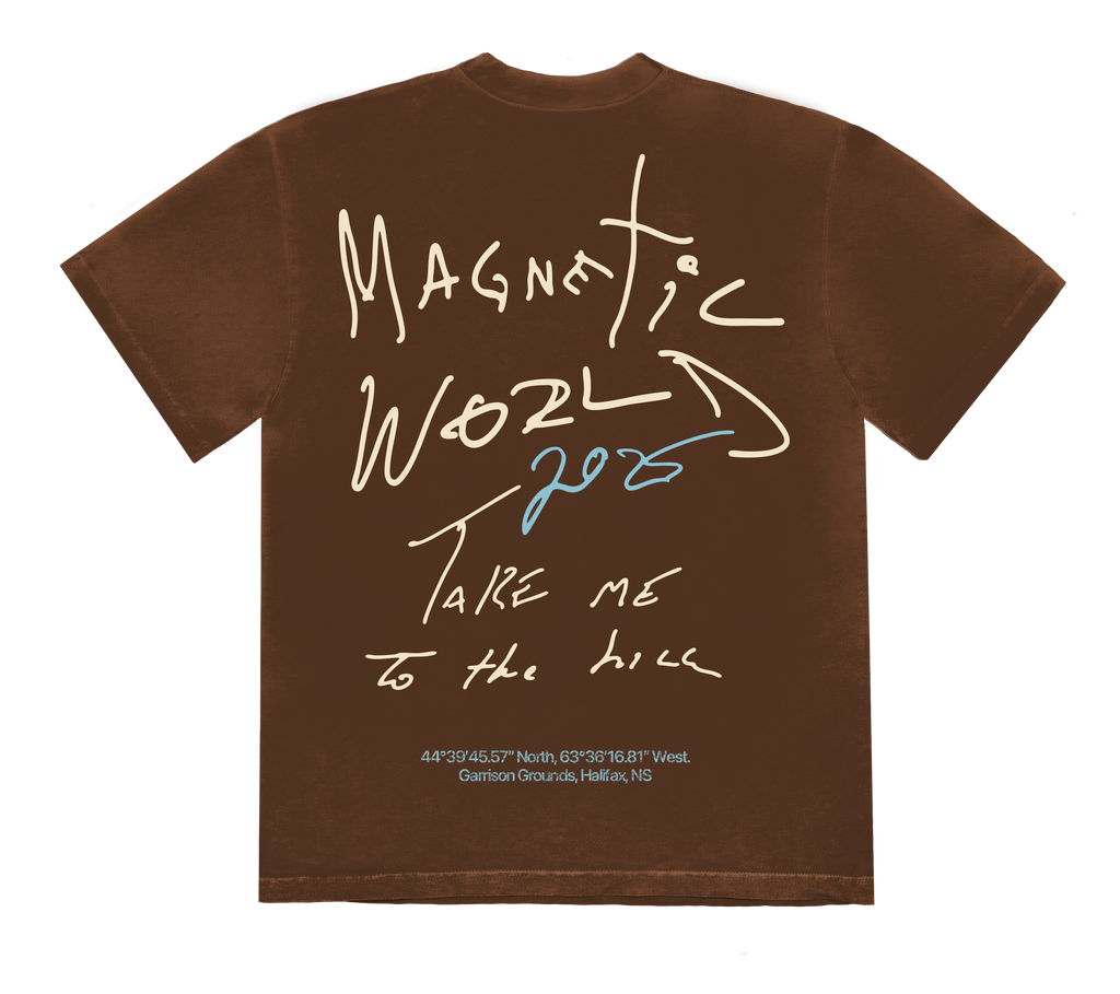 Magnetic World T-Shirt - Brown