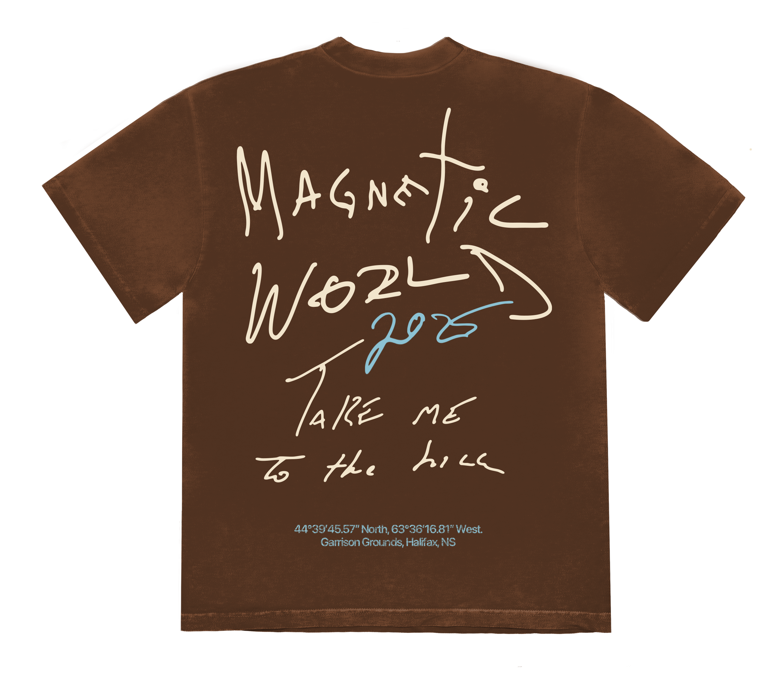 Magnetic World T-Shirt - Brown