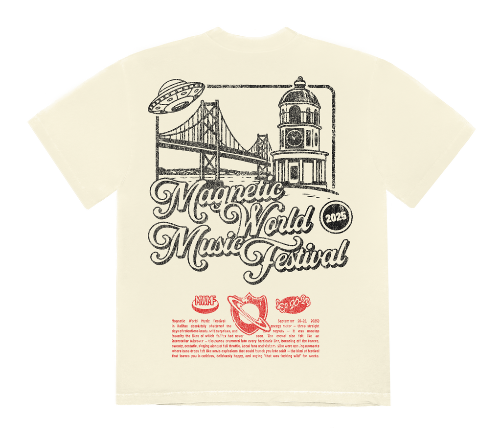 Magnetic World T-Shirt - Cream