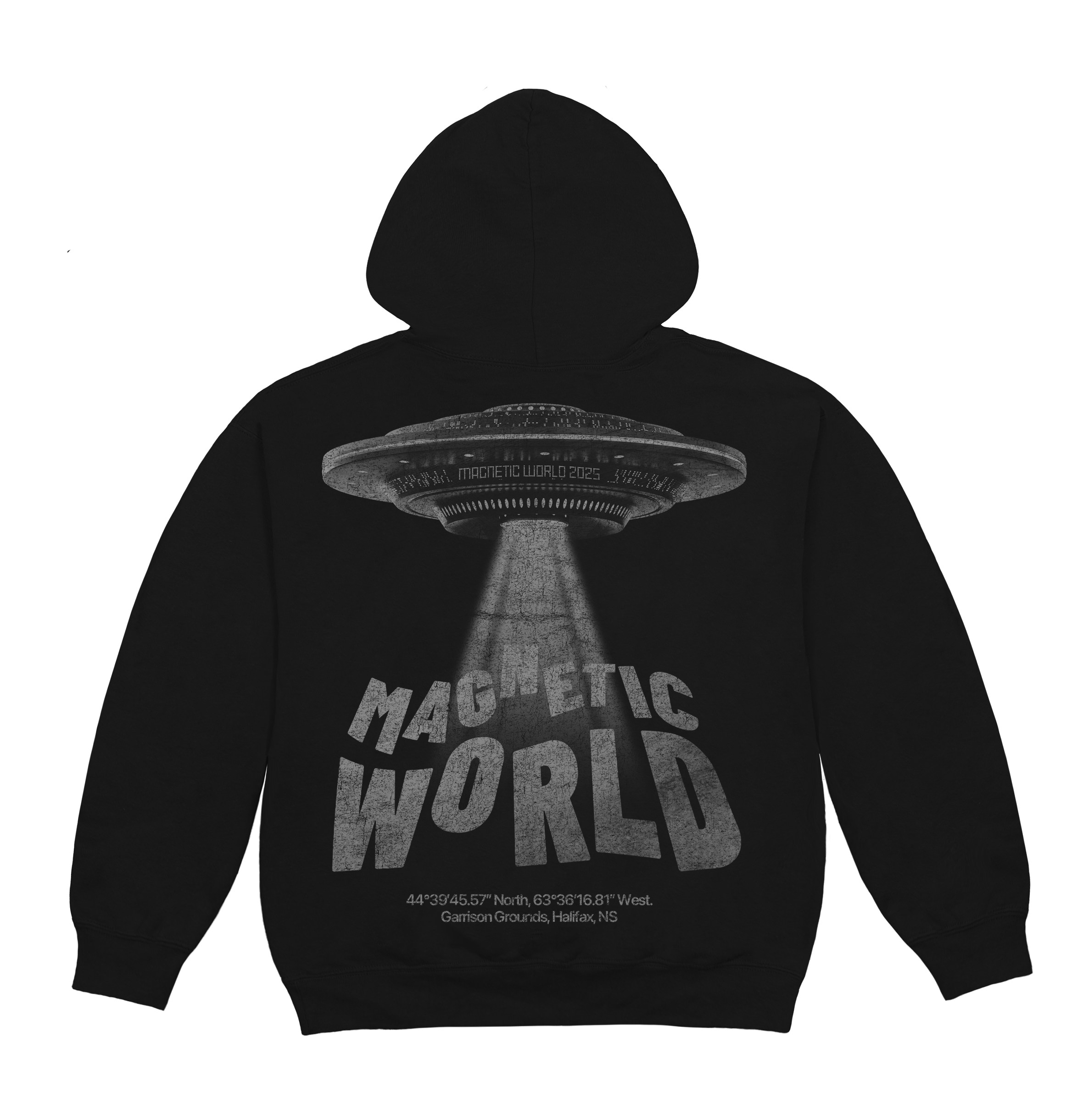 Magnetic World Hoodie - Black