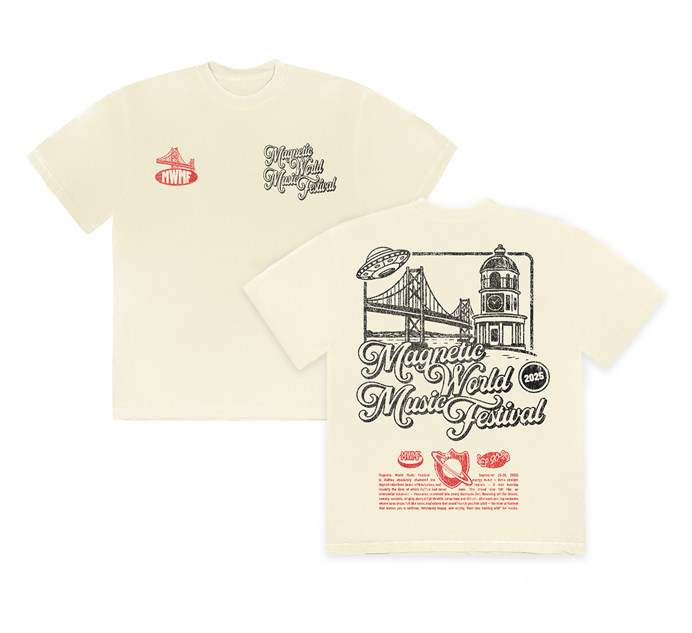 Magnetic World T-Shirt - Cream