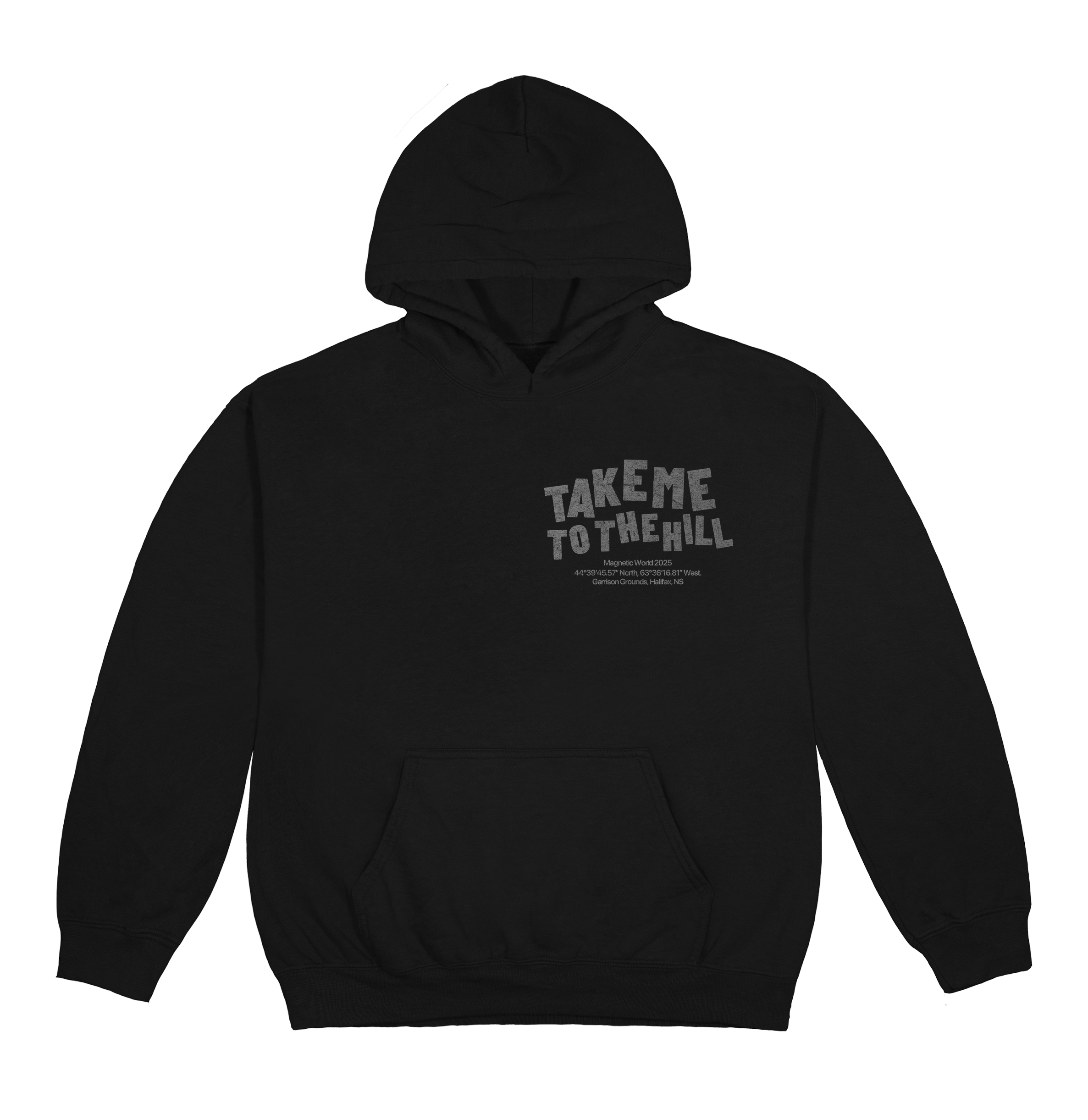 Magnetic World Hoodie - Black