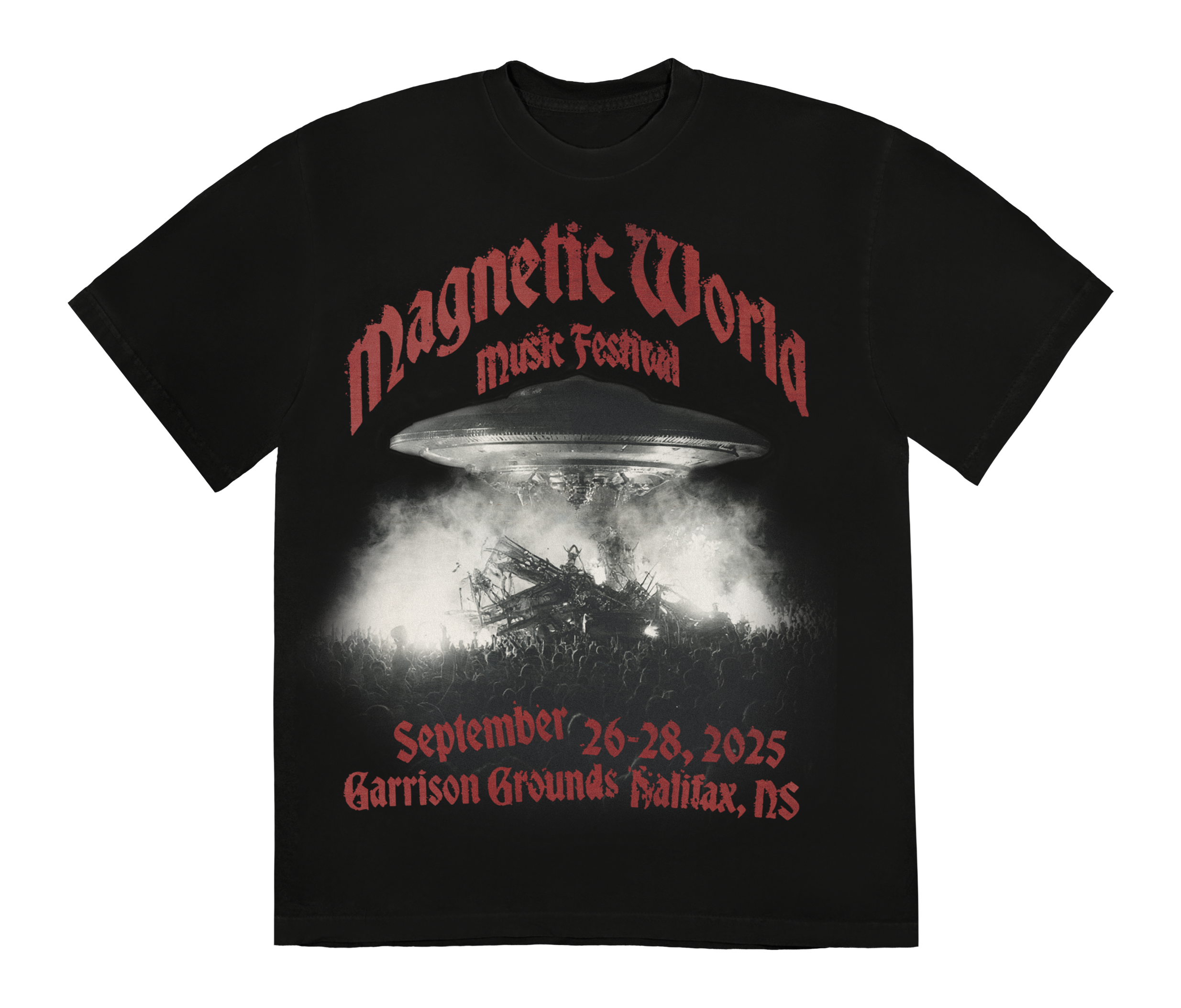 Magnetic World T-Shirt - Black