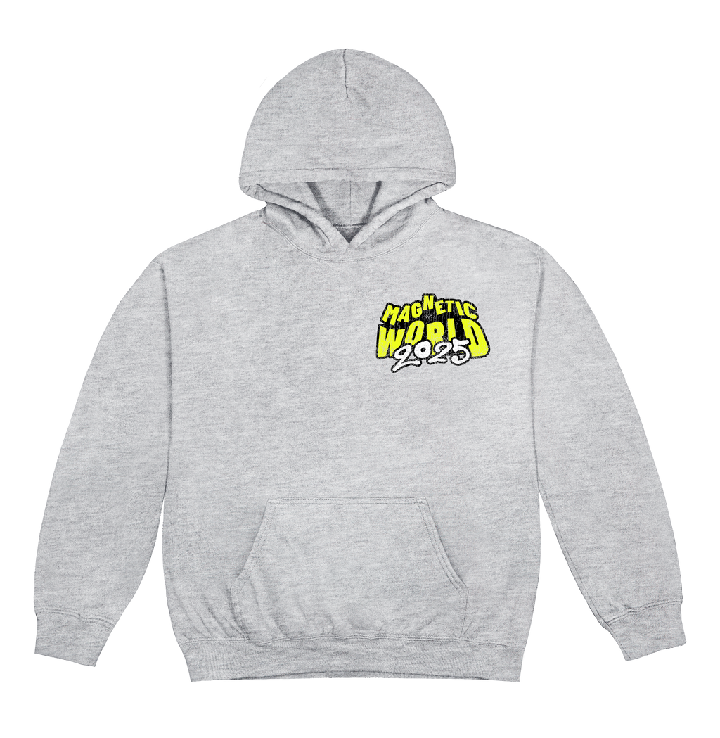 Magnetic World Hoodie - Heather Grey