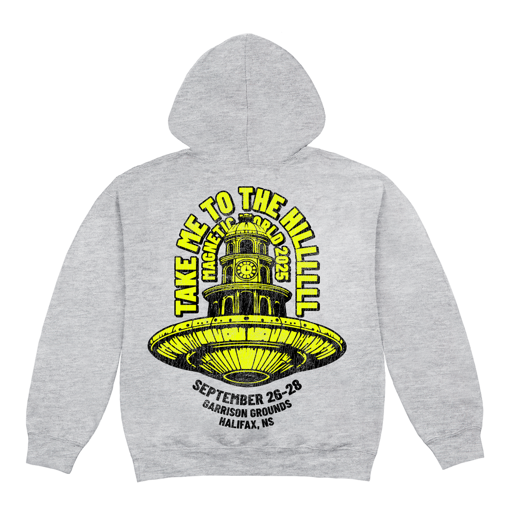 Magnetic World Hoodie - Heather Grey