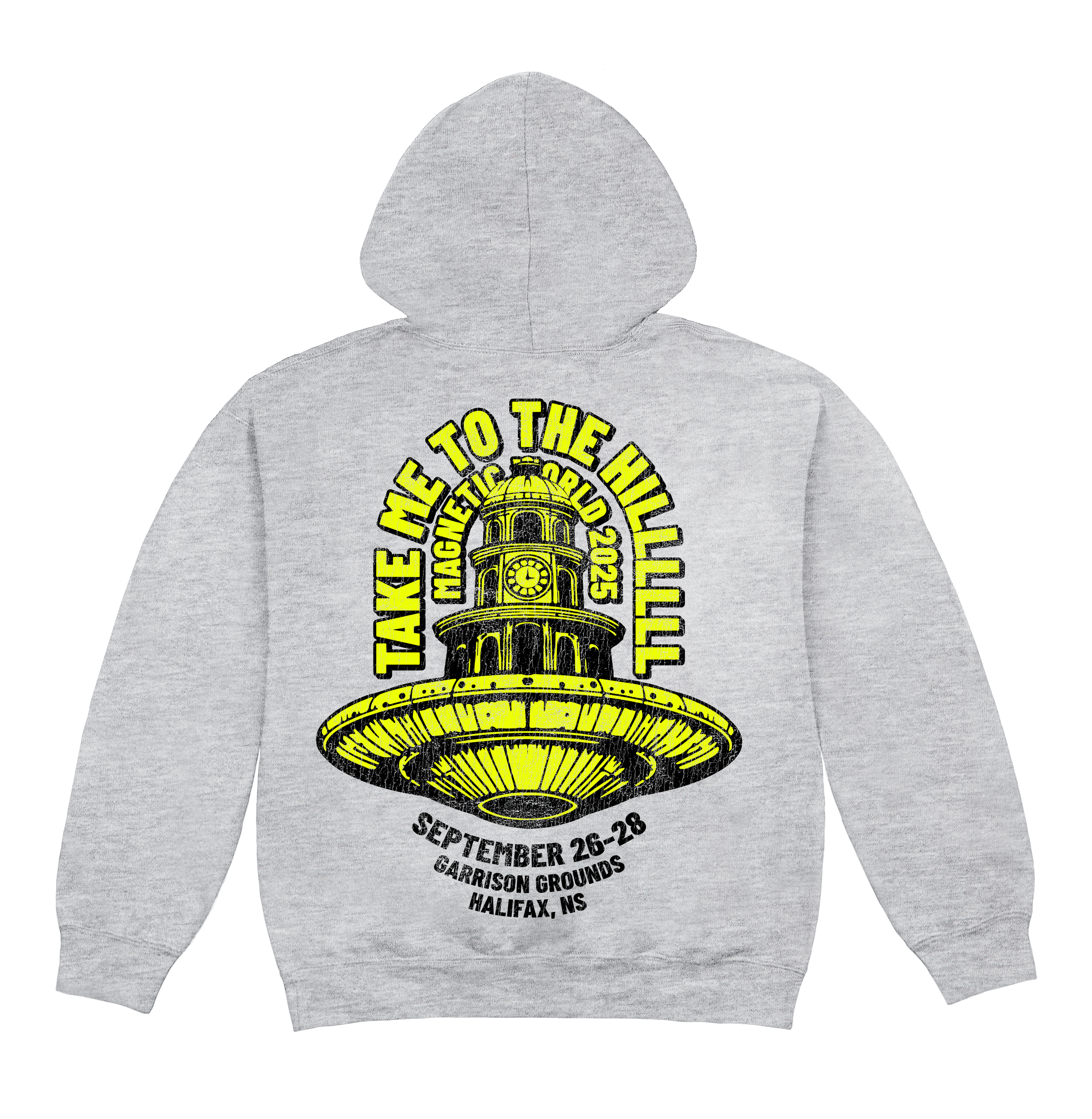 Magnetic World Hoodie - Heather Grey